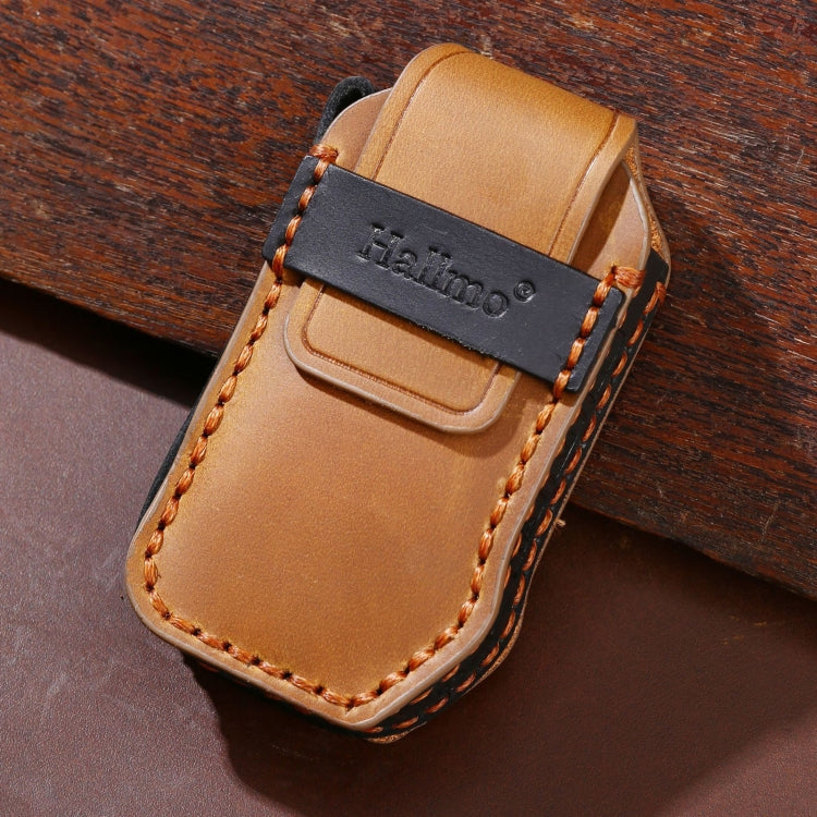 For Kia Sorento / Seltos 2021 / K5 Hallmo Car Cowhide Leather Key Protective Cover Key Case(Blue) - free shipping - PMC TechLife - Order now!