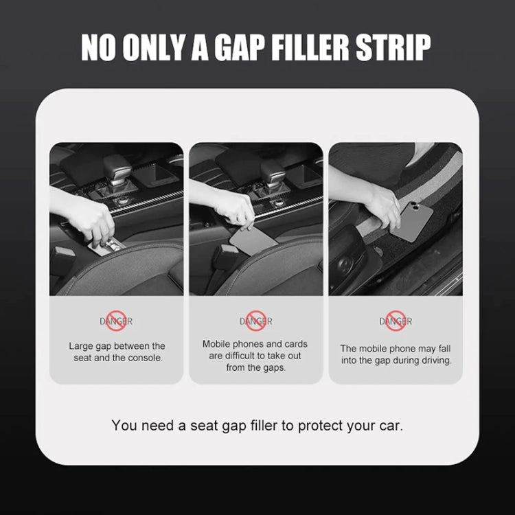 Car Seat Gap Bar Car Interior Armrest Box Gap Leak-proof Filler (Grey) - free shipping - PMC TechLife - Order now!