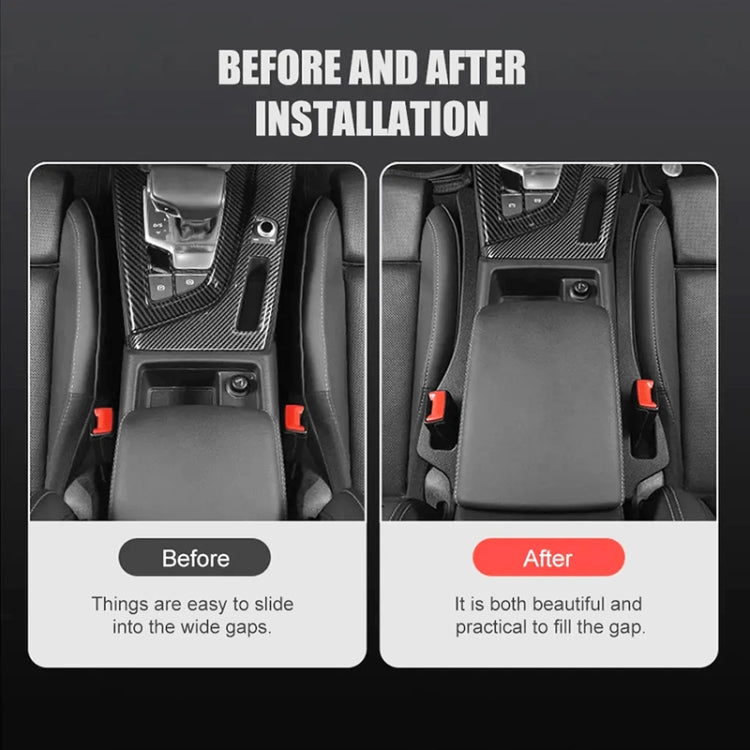 Car Seat Gap Bar Car Interior Armrest Box Gap Leak-proof Filler (Red) - Seat Accessories by PMC TechLife | Online Shopping South Africa | PMC TechLife | Buy Now Pay Later Mobicred