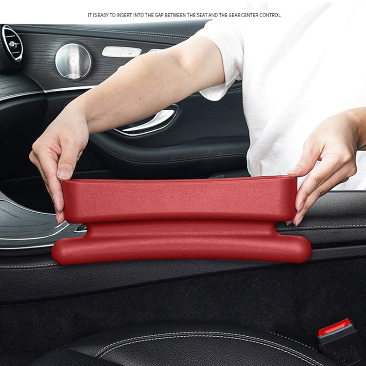 Car Gap Storage Box Multifunctional Car Seat Crevice Storage Box, Specification: 1 Pair (Red) - Stowing Tidying by PMC TechLife | Online Shopping South Africa | PMC TechLife | Buy Now Pay Later Mobicred