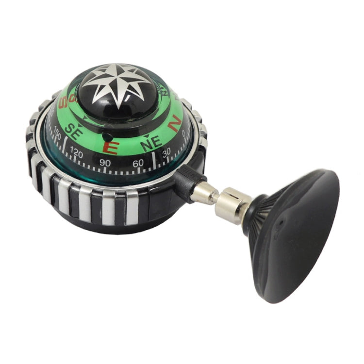 LC530 Car Compass Ball Compass Car Decoration With Suction Cup - Clocks & Car Meters by PMC TechLife | Online Shopping South Africa | PMC TechLife | Buy Now Pay Later Mobicred