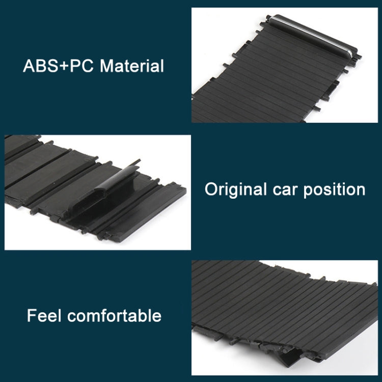 For BMW 3 Series E46 Left Driving Car Center Console Water Cup Holder Cover 51167038333(Black) - Stowing Tidying by PMC TechLife | Online Shopping South Africa | PMC TechLife