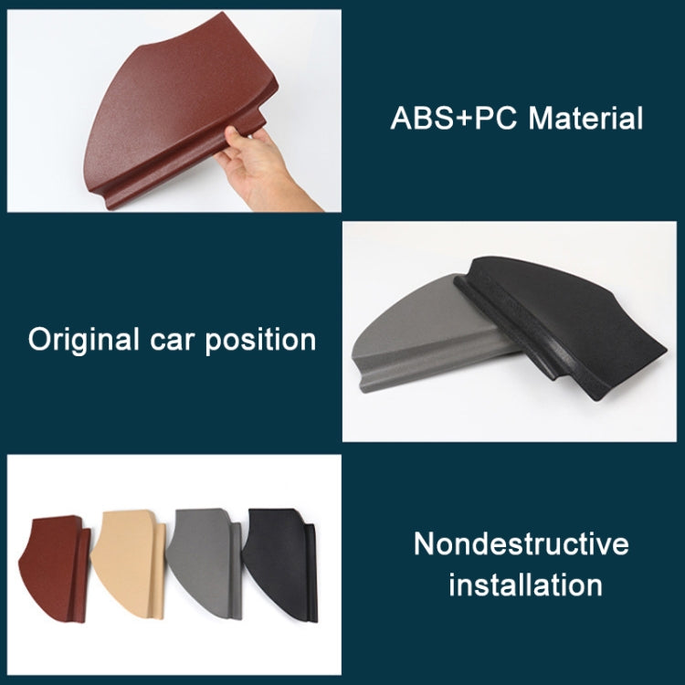 For Mercedes-Benz CLS W219 Car Left Side Front Door Trim Cover Panel 21972701283C99(Red) - Door Handles by PMC TechLife | Online Shopping South Africa | PMC TechLife | Buy Now Pay Later Mobicred