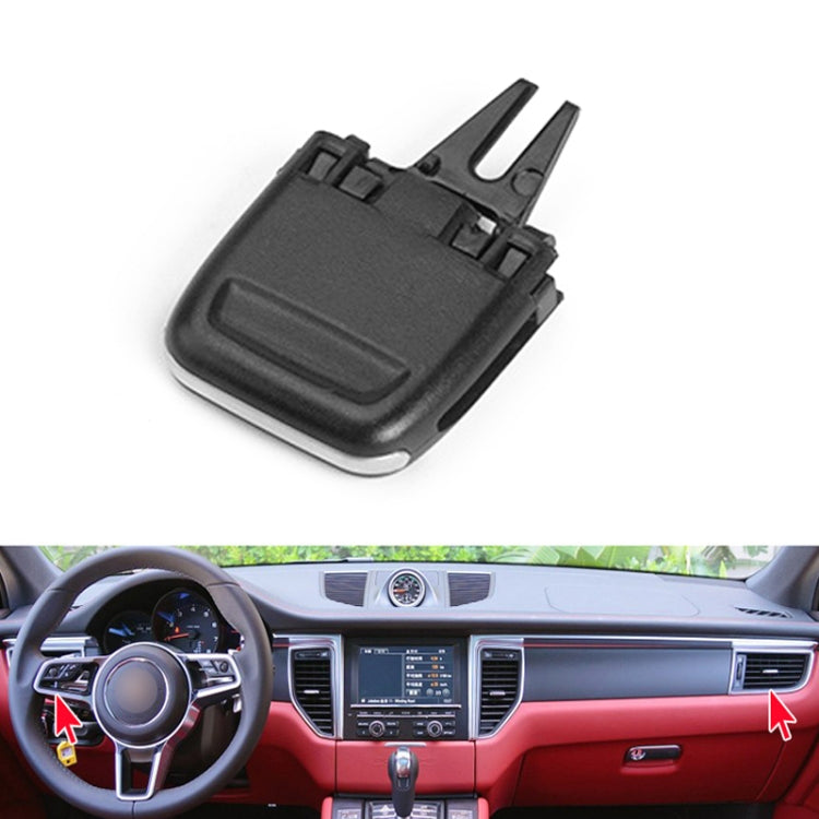 For Porsche Macan Left Driving Car Left and Right Air Conditioning Air Outlet Paddle 95B819702D-1 - Air Conditioning System by PMC Jewellery | Online Shopping South Africa | PMC Jewellery | Buy Now Pay Later Mobicred