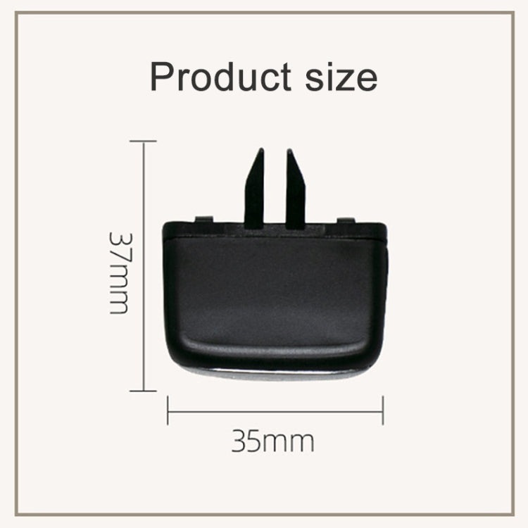 For Toyota Previa Left-hand Drive Car Left and Right Air Conditioning Air Outlet Paddle 55670-28250 (Black) - free shipping - PMC TechLife - Order now!