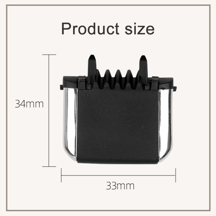 For Toyota Crown Left-hand Drive Car Left and Right Air Conditioning Air Outlet Paddle - Air Conditioning System by PMC TechLife | Online Shopping South Africa | PMC TechLife | Buy Now Pay Later Mobicred