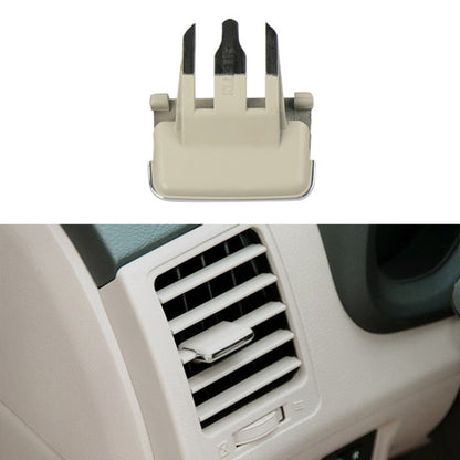 For Toyota Corolla Left-hand Drive Car Left and Right Air Conditioning Air Outlet Paddle (Beige) - Air Conditioning System by PMC Jewellery | Online Shopping South Africa | PMC Jewellery | Buy Now Pay Later Mobicred