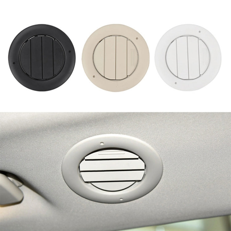 For Ford Edge Left-hand Drive Car Roof Air Conditioner Air Outlet (Beige White) - Air Conditioning System by PMC Jewellery | Online Shopping South Africa | PMC Jewellery | Buy Now Pay Later Mobicred