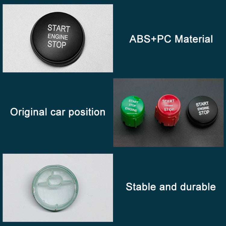 One-key Start Engine Stop Switch Button for Land Rover Range Rover Executive, Left Driving (Green) - Car Switches by PMC TechLife | Online Shopping South Africa | PMC TechLife | Buy Now Pay Later Mobicred