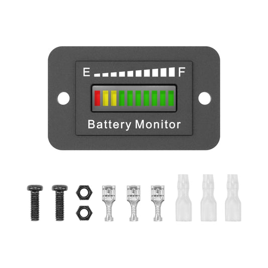 BM210 Electric Vehicles / Golf Carts LED Battery Indicator Adjustable Voltage 12V-72V - Car Modification by PMC Jewellery | Online Shopping South Africa | PMC Jewellery | Buy Now Pay Later Mobicred