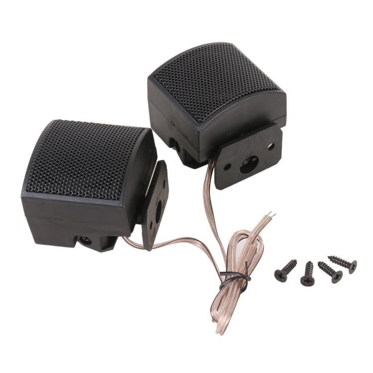 TP-008A 2pcs 500W 105dB Car Dome Tweeter Audio Loudspeaker Treble Speaker - Car Amplifiers by PMC Jewellery | Online Shopping South Africa | PMC Jewellery