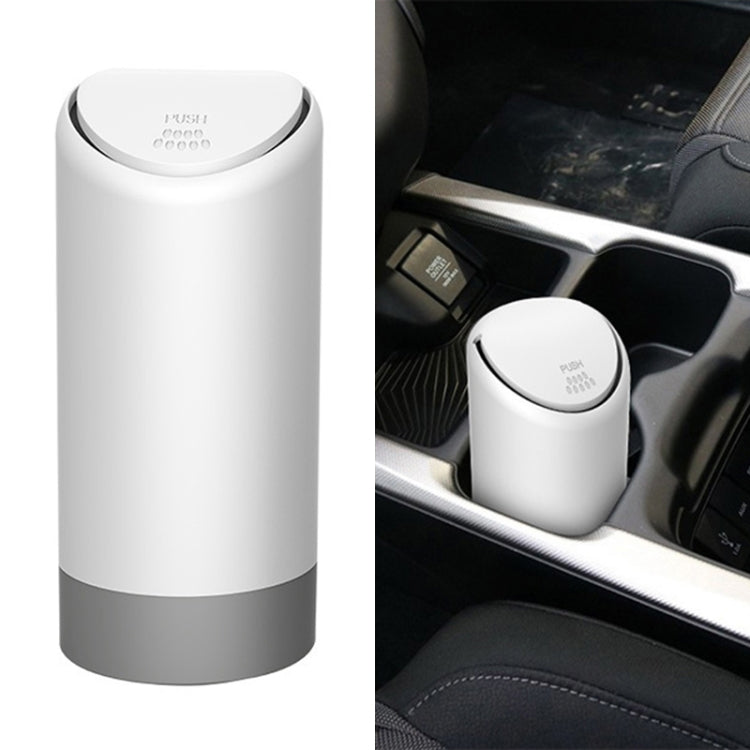 3R-2114 Car Multifunctional Mini Trash Can (White) - Stowing Tidying by PMC Jewellery | Online Shopping South Africa | PMC Jewellery | Buy Now Pay Later Mobicred