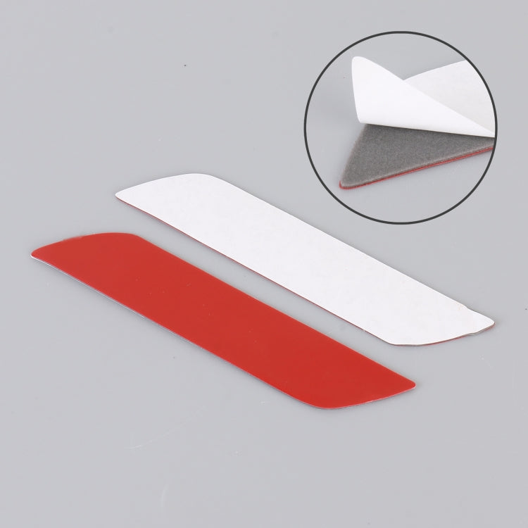 1 Pair Car SPORTS Personalized Aluminum Alloy Decorative Stickers, Size: 11.5 x 2.5 x 0.5cm (Blue) - 3D Metal Sticker by PMC TechLife | Online Shopping South Africa | PMC TechLife | Buy Now Pay Later Mobicred