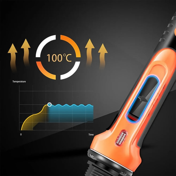 100W Electric Soldering Iron Plastic Welding Machine Car Bumper Repair Plier, EU Plug (Yellow) - free shipping - PMC TechLife - Order now!