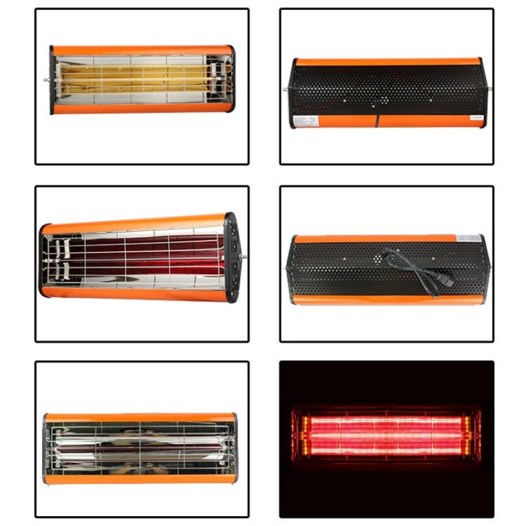 220V 1050W Heat Light Infrared Dryer Spray Paint Heating Curing Lamp Baking Booth Heater, US Plug - Infrared Paint Lamp by PMC TechLife | Online Shopping South Africa | PMC TechLife | Buy Now Pay Later Mobicred