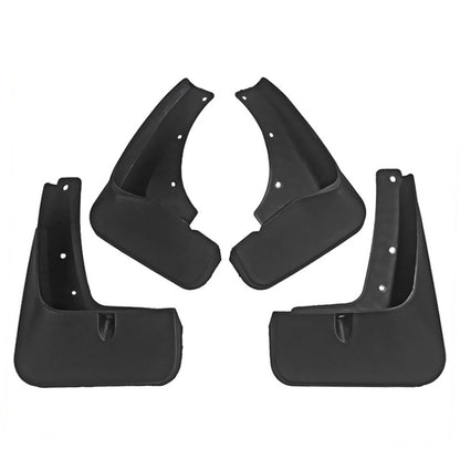 For Mitsubishi Outlander 2013-2014 4pcs/Set Car Auto Soft Plastic Splash Flaps Fender Guard - Mudguards by PMC Jewellery | Online Shopping South Africa | PMC Jewellery | Buy Now Pay Later Mobicred