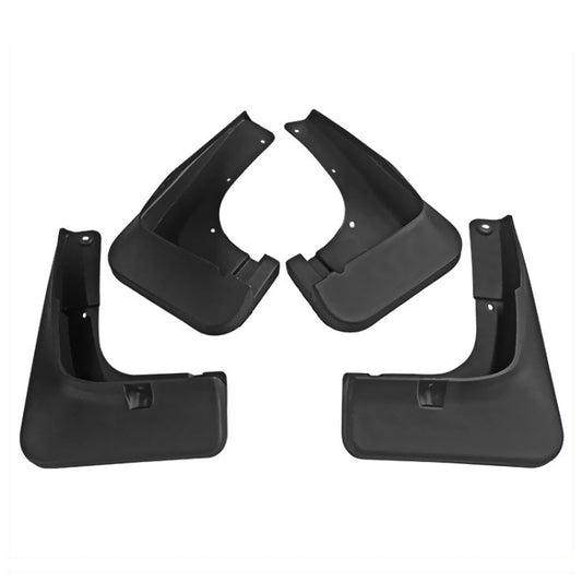 For Mitsubishi Outlander 2015-2019 4pcs/Set Car Auto Soft Plastic Splash Flaps Fender Guard - Mudguards by PMC Jewellery | Online Shopping South Africa | PMC Jewellery | Buy Now Pay Later Mobicred