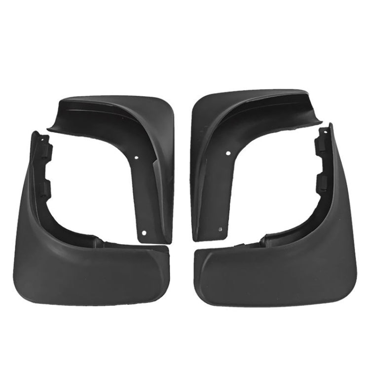 For Volkswagen Golf 6 2009-2013 4pcs/Set Car Auto Soft Plastic Splash Flaps Fender Guard - Mudguards by PMC Jewellery | Online Shopping South Africa | PMC Jewellery | Buy Now Pay Later Mobicred