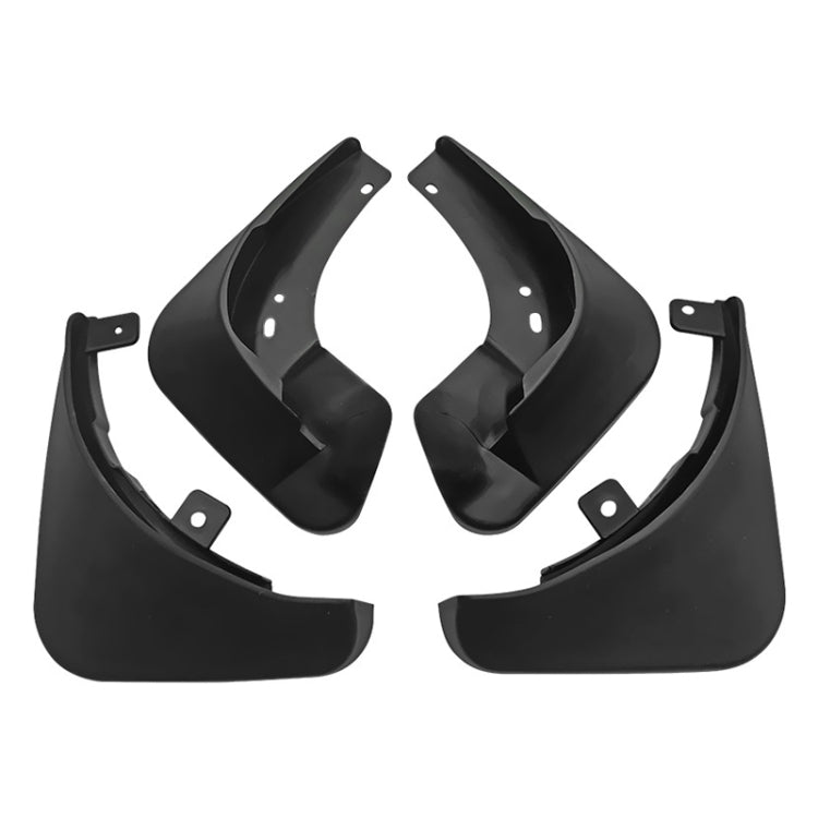 For Skoda Fabia MK2 5J 2007-2011 4pcs/Set Car Auto Soft Plastic Splash Flaps Fender Guard - Mudguards by PMC Jewellery | Online Shopping South Africa | PMC Jewellery | Buy Now Pay Later Mobicred