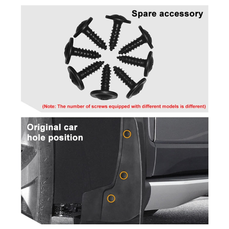 For BMW X5 X G05 2019-2023 4pcs/Set Car Auto Soft Plastic Splash Flaps Fender Guard - free shipping - PMC TechLife - Order now!