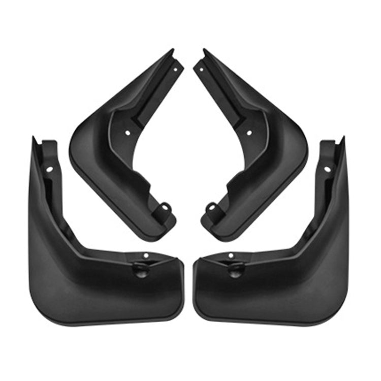 For Mercedes-Benz A-class Hatchback 2013-2018 4pcs/Set Car Auto Soft Plastic Splash Flaps Fender Guard - Mudguards by PMC Jewellery | Online Shopping South Africa | PMC Jewellery