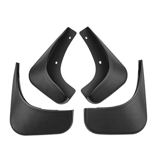 For Volkswagen Caddy 2005 4pcs/Set Car Auto Soft Plastic Splash Flaps Fender Guard - Mudguards by PMC Jewellery | Online Shopping South Africa | PMC Jewellery | Buy Now Pay Later Mobicred