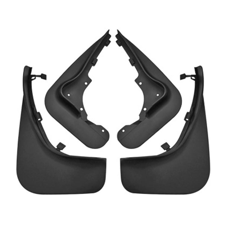 For Mercedes-Benz B200 2008-2011 4pcs/Set Car Auto Soft Plastic Splash Flaps Fender Guard - Mudguards by PMC Jewellery | Online Shopping South Africa | PMC Jewellery | Buy Now Pay Later Mobicred