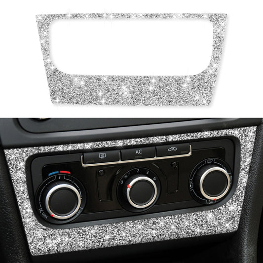 Car AC Panel Diamond Decoration Cover Sticker for Volkswagen Golf 6 2008-2012, Left and Right Drive - Car Interior Mouldings by PMC Jewellery | Online Shopping South Africa | PMC Jewellery | Buy Now Pay Later Mobicred