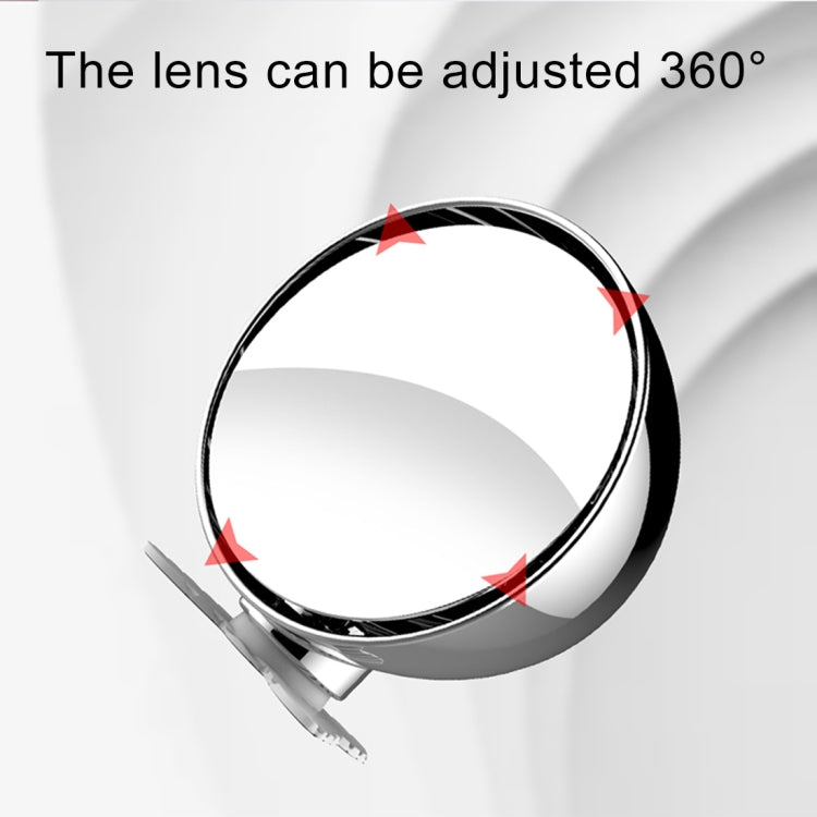 3R-045 Auxiliary Rear View Mirror Car Adjustable Blind Spot Mirror Wide Angle Auxiliary  Side Mirror, Diameter: 70mm (Silver) - Interior Mirrors by 3R | Online Shopping South Africa | PMC TechLife | Buy Now Pay Later Mobicred