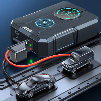 YS03C 6000mAh Car Emergency Start Power Supply Electric Air Pump Integrated Machine - Power Bank by PMC Jewellery | Online Shopping South Africa | PMC Jewellery