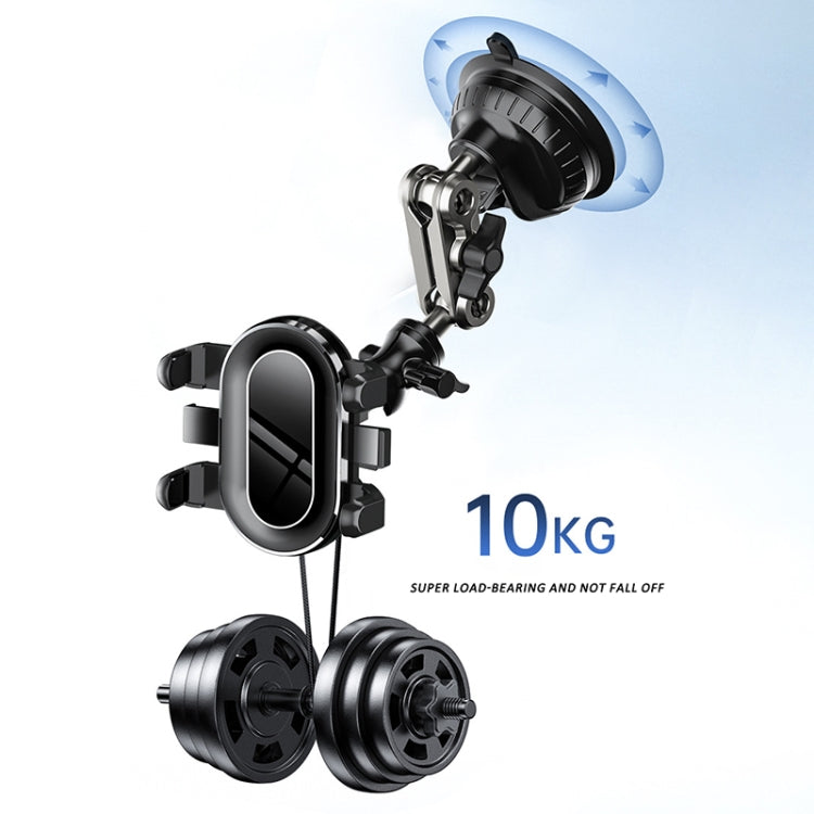 Car Universal Overhead Camera Suction Cup Phone Holder, Short Style - Car Holders by PMC TechLife | Online Shopping South Africa | PMC TechLife | Buy Now Pay Later Mobicred