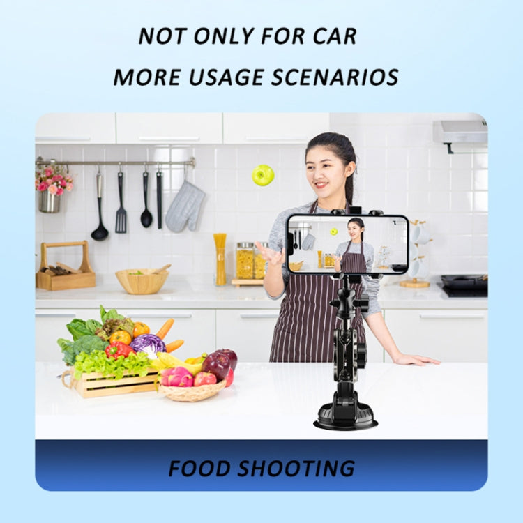 Car Universal Overhead Camera Suction Cup Phone Holder, Short Style - Car Holders by PMC TechLife | Online Shopping South Africa | PMC TechLife | Buy Now Pay Later Mobicred