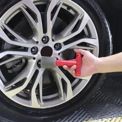 Car Embedded Replaceable Sponge Tire Screw Cleaning Brush - Car washing supplies by PMC Jewellery | Online Shopping South Africa | PMC Jewellery