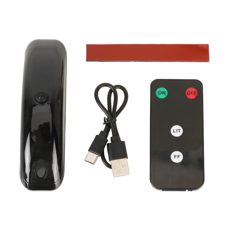 H901 Car Remote Pilot Light Warning Light Dual Flash Light (Black) - Warning Lights by PMC TechLife | Online Shopping South Africa | PMC TechLife | Buy Now Pay Later Mobicred