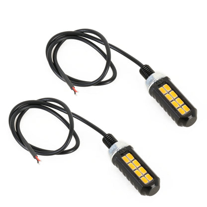 1 Pair DC12V 1W Car / Motorcycle License Plate Light - License Plate Lights by PMC Jewellery | Online Shopping South Africa | PMC Jewellery | Buy Now Pay Later Mobicred