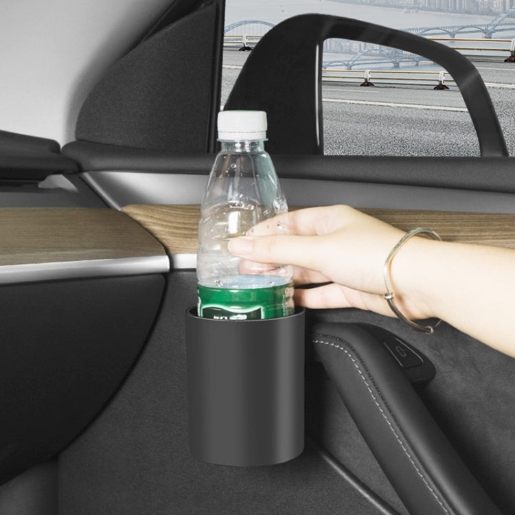 For Tesla Model Y / 3 4pcs / Set Car Door Water Cup Storage Holder - Car Drink Holders by PMC Jewellery | Online Shopping South Africa | PMC Jewellery | Buy Now Pay Later Mobicred