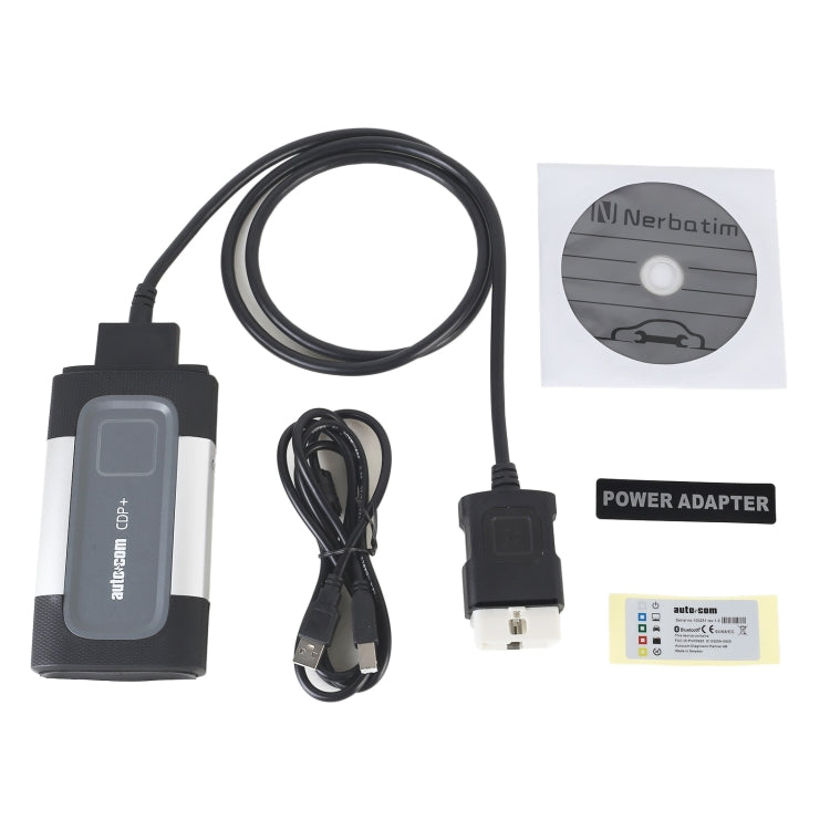 Autocom CDP+ Professional Bluetooth Auto TCS CDP Pro Plus for Autocom Diagnostic Car Cables OBD2 Diagnostic Tool for BMW (Black) - Code Readers & Scan Tools by PMC Jewellery | Online Shopping South Africa | PMC Jewellery | Buy Now Pay Later Mobicred