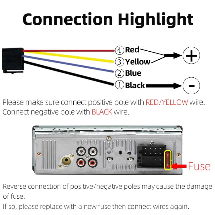 JSD-520 Car Stereo Radio MP3 Audio Player Support Bluetooth Hand-free Calling / FM / USB / SD, EU Plug Version - Car MP3 & MP4 & MP5 by PMC Jewellery | Online Shopping South Africa | PMC Jewellery | Buy Now Pay Later Mobicred