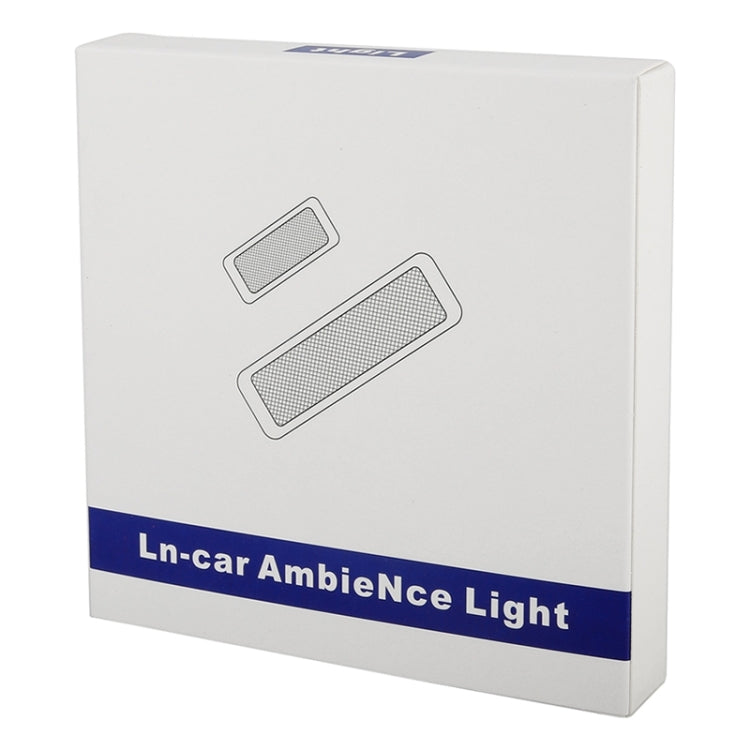 Car 4 in 1 LED Ambient Light Door Decorative Light (White Light) - Atmosphere lights by PMC TechLife | Online Shopping South Africa | PMC TechLife | Buy Now Pay Later Mobicred