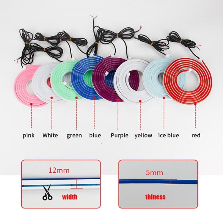 1.5m Car Daytime Running Super Bright Decorative LED Atmosphere Light (White Light) - Decorative Lights by PMC TechLife | Online Shopping South Africa | PMC TechLife | Buy Now Pay Later Mobicred