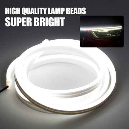 1.5m Car Daytime Running Super Bright Decorative LED Atmosphere Light (Yellow Light) - Decorative Lights by PMC Jewellery | Online Shopping South Africa | PMC Jewellery