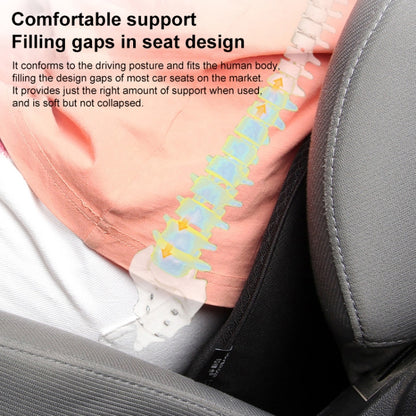 Car mini Seat Cushion Breathable Lumbar Seat Mat (Black) - Seat Accessories by PMC Jewellery | Online Shopping South Africa | PMC Jewellery | Buy Now Pay Later Mobicred