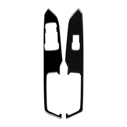 For Ford Mustang 2015-2020 Car Window Lift Decorative Sticker, Left Drive (Black) - Car Interior Mouldings by PMC Jewellery | Online Shopping South Africa | PMC Jewellery | Buy Now Pay Later Mobicred