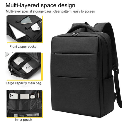 cxs-605 Multifunctional Oxford Cloth Laptop Bag Backpack(Black) - Backpack by PMC Jewellery | Online Shopping South Africa | PMC Jewellery | Buy Now Pay Later Mobicred