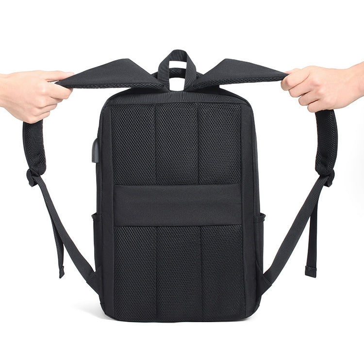 cxs-611 Multifunctional Oxford Laptop Bag Backpack(Dark Blue) - free shipping - PMC TechLife - Order now!