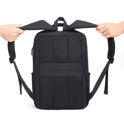 cxs-611 Multifunctional Oxford Laptop Bag Backpack(Black) - Backpack by PMC Jewellery | Online Shopping South Africa | PMC Jewellery | Buy Now Pay Later Mobicred