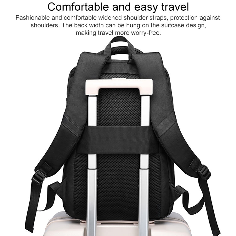cxs-619 Multifunctional Oxford Laptop Bag Backpack (Black) - free shipping - PMC Jewellery - Order now!