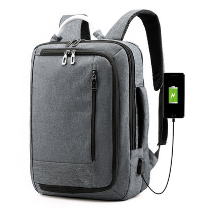 cxs-620 Multifunctional Oxford Laptop Bag Backpack (Grey) - Backpack by PMC Jewellery | Online Shopping South Africa | PMC Jewellery | Buy Now Pay Later Mobicred