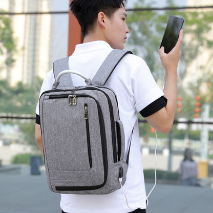 cxs-620 Multifunctional Oxford Laptop Bag Backpack (Grey) - Backpack by PMC Jewellery | Online Shopping South Africa | PMC Jewellery | Buy Now Pay Later Mobicred