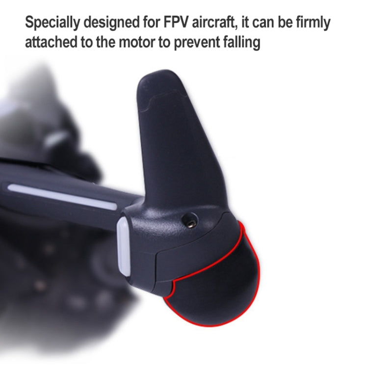 Sunnylife FV-Q9308 4 PCS Motor Protective Cover Motors Silicone Cap Protector for DJI FPV (Red) -  by Sunnylife | Online Shopping South Africa | PMC TechLife | Buy Now Pay Later Mobicred